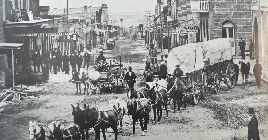 Helena, Montana during 1800s