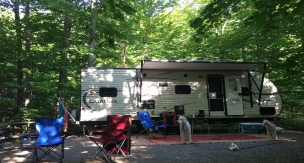 Campground 4: Smugglers' Notch State Park