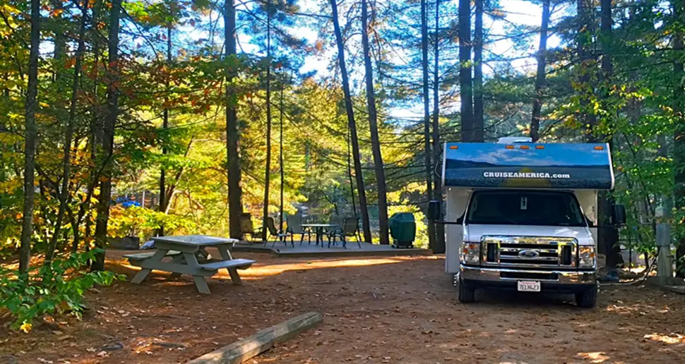 Chocorua Camping Village KOA: Located in Tamworth