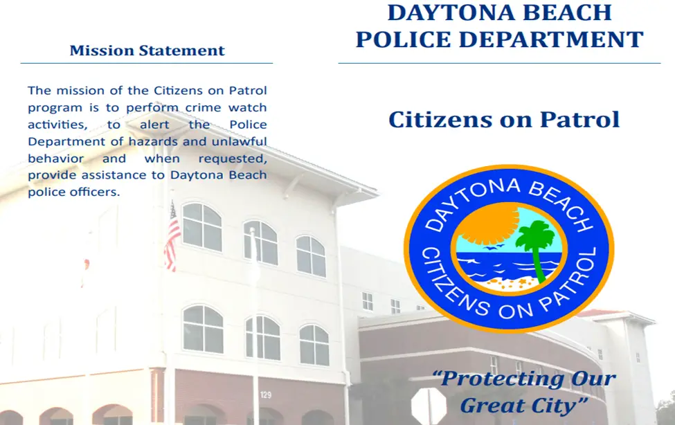 Daytona Beach Local Law Enforcement Efforts