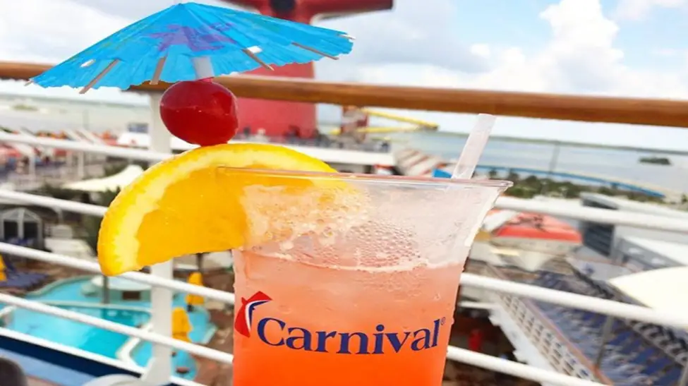 What drinks are included on a Carnival Cruise