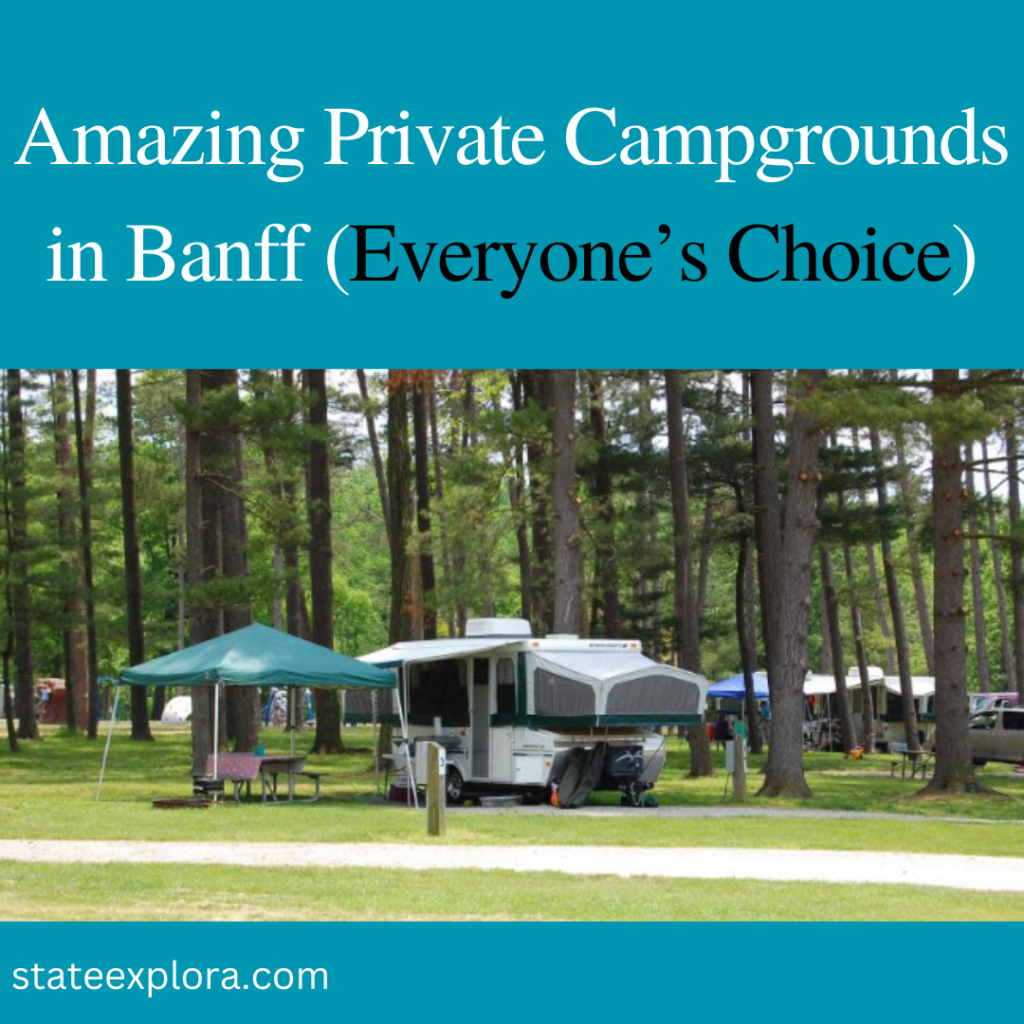 Private Campgrounds in Banff