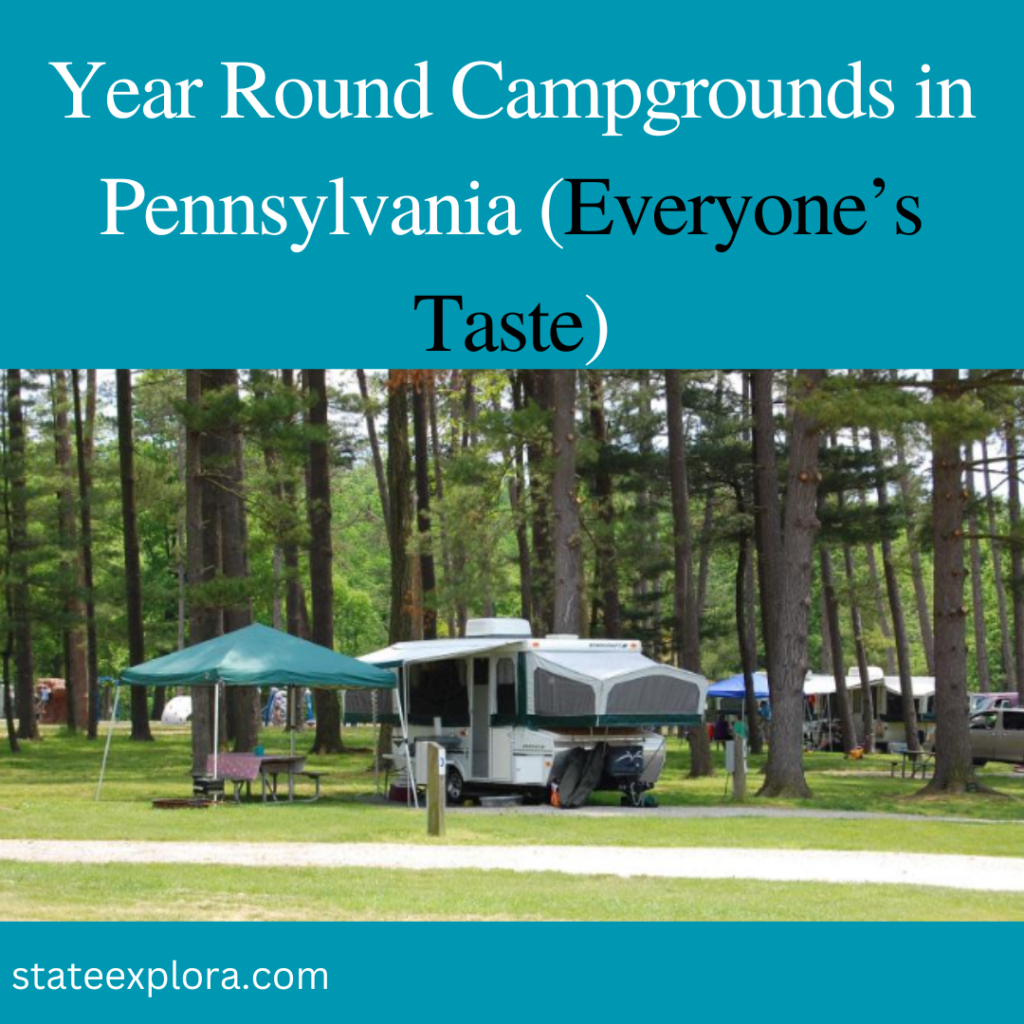 Year Round Campgrounds in Pennsylvania