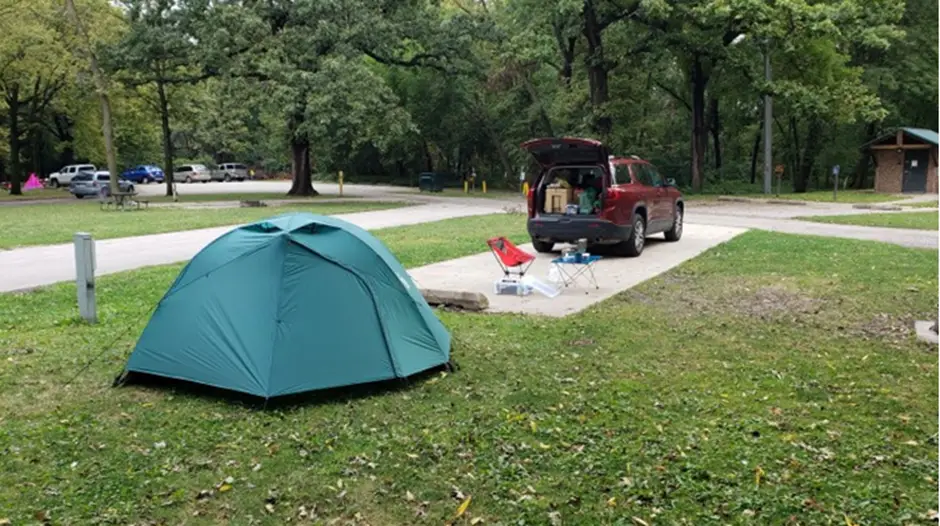 8. Walnut Woods State Park Campground, Situated near West Des Moines