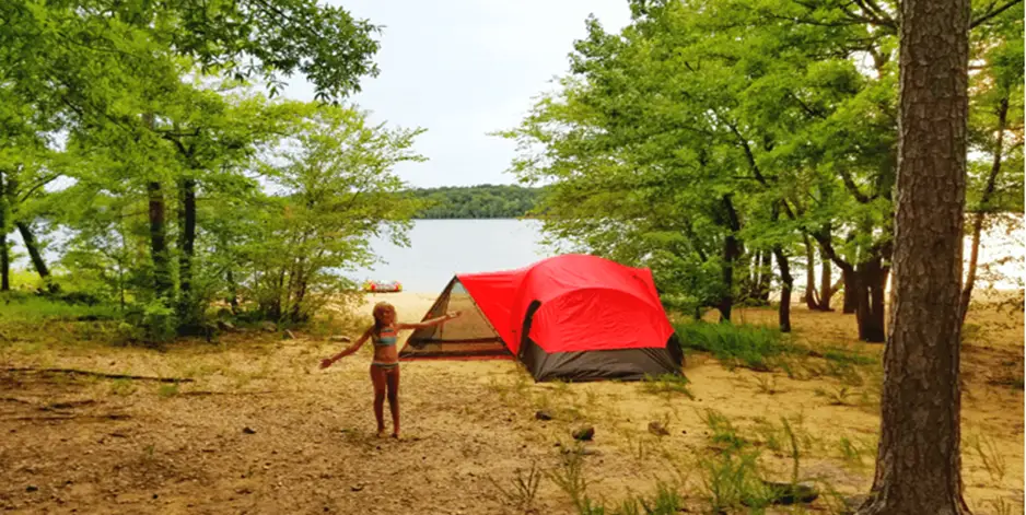 7. Kerr Lake State Recreation Area, Located in the northern part of the state