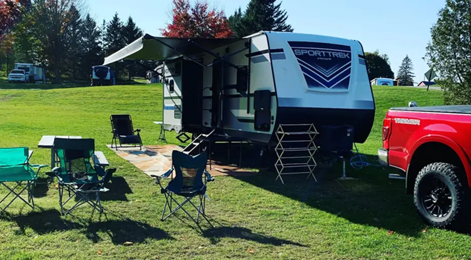 2. Lake Champagne Campground: Situated in Randolph Center