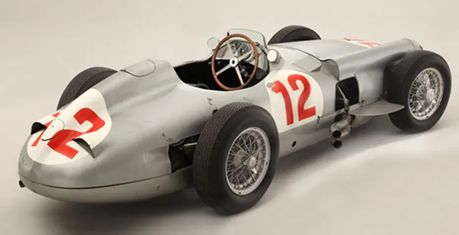 #3. 1954 Mercedes-Benz W196: (Price: $29.6M)