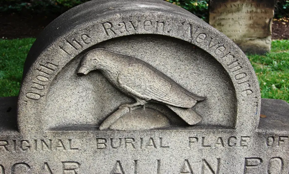 7. Edgar Allan Poe's Grave